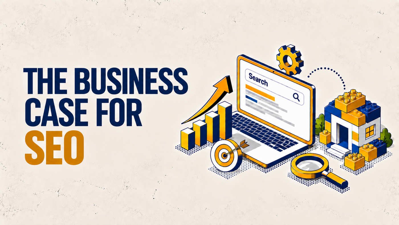 Illustration showing the business case for investing in SEO
