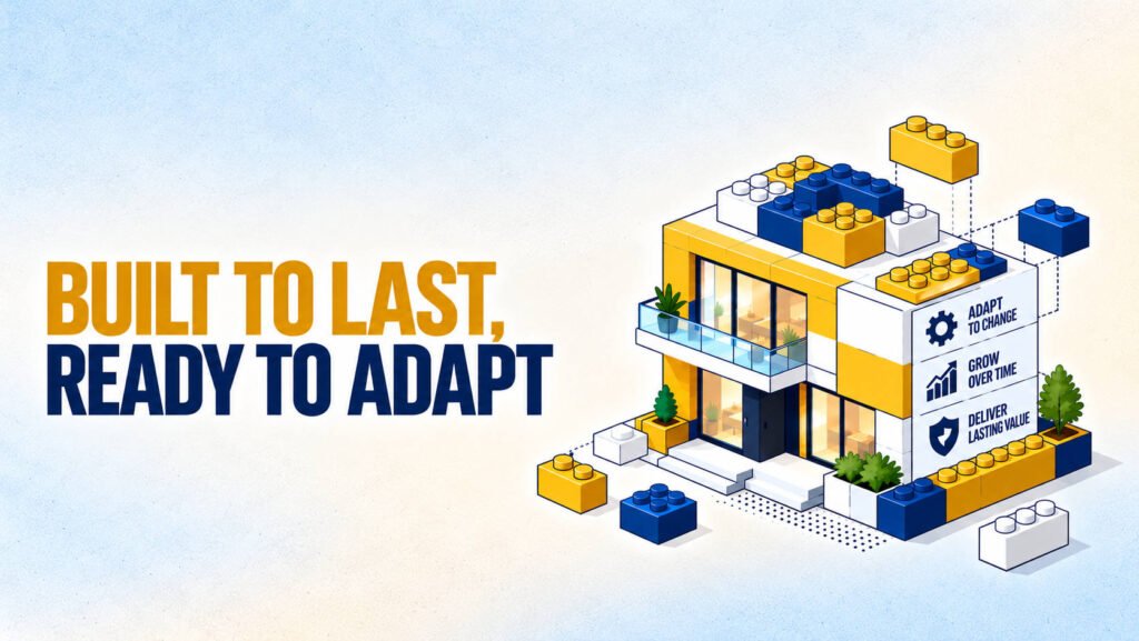 Visual showing SEO built for long-term growth and adaptability